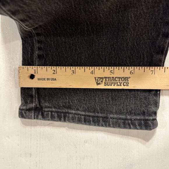 Lot 2 Rider by Lee Jeans Women’s 14L Black High Rise Tapered Mom Jeans Vintage - Picture 5 of 13